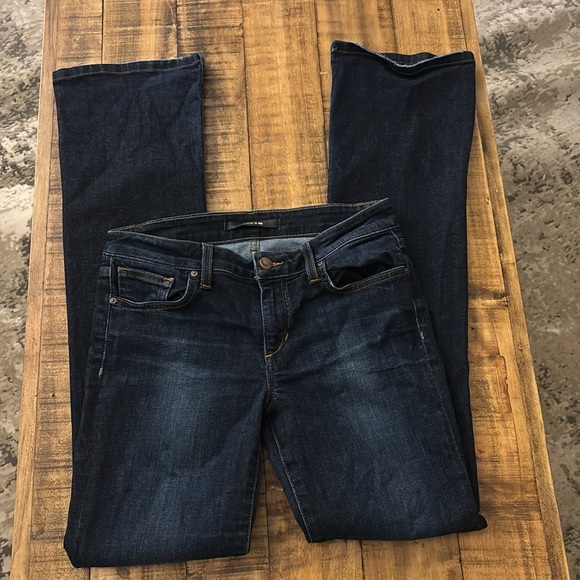 Joe's Jeans Denim - JOE'S JEANS Mid-Rise Boot Cut Denim Jeans Size 28 Dark Blue